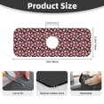 thumbnail image 2 of Sikiie Tomatoes Splash Guard for Sink Faucet-1 PC Super Absorbent Fast Drying Mat Sink Gadgets-Splash Guard for Kitchen, Sink Mat, 2 of 7