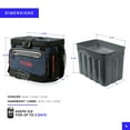 thumbnail image 4 of Titan by Arctic Zone™ 30 Can/20 Quart Zipperless Hardbody® Cooler - Navy Blue, 4 of 15