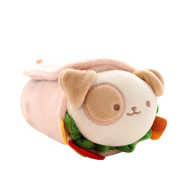 Anirollz™ Puppiroll Small 6" Plush with Blanket