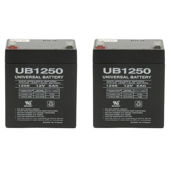 12v 5ah Battery >> Upg 85983 D5741 Sealed Lead Acid Batteries 12v 5 Ah 187 Tab Terminals Ub1250 12v 5ah Battery >> Upg 85983 D5741 Sealed Lead Acid Batteries 12v 5 Ah 187 Tab Terminals Ub1250