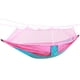 thumbnail image 4 of Hamaca portátil para con paracaídas con mosquitera, cama con árbol para hombres, mujeres, viajes al aire libre, senderismo, mochilero Rosa Baoblaze Camping Hamaca, 4 of 8