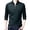 A-Green58, variant on Bibifish Mens Polo Shirts Plain Solid Long Sleeve Zip Lapel Collar Solid Black Shirts Fall Travel Wear Tops
