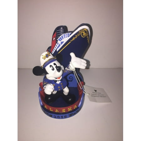 Disney Cruise Line Alaska 2016 Mickey Captain Photo Clip Frame New with