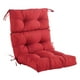 thumbnail image 5 of Cojín de silla con respaldo alto Zulema rojo 112 x 53 cm, 5 of 8