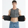 thumbnail image 2 of Neoprene Shapewear Men's Fitness Tummy Tank Top - Enhance Your Workout Results, 2 of 2