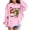 Pink-Xmas, variant on MEZZALL Kids Hoodie Number 6 7 Santa Hats Printed Boys Girls Sweatshirt Christmas Pullover Holiday Cozy Soft Warm Long Sleeve Tops Children Youth Winter Casual Wear