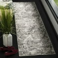 thumbnail image 4 of SAFAVIEH Skyler Joisse Abstract Area Rug, Grey/Ivory, 6'7" x 6'7" Square, 4 of 6