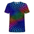 thumbnail image 4 of Lilgiuy Mens Workout Shirts Trendy 3D Printing Street Casual Short Sleeve Crew Neck Loose Fit Summer Tee for Gym Exercise Fitness(M-5Xl), 4 of 5