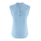 thumbnail image 5 of Blusa,Blusa de mujer con cuello en V, camiseta holgada de manga larga, mezcla de algodón y lino, top informal para uso diario, sopatenor, 5 of 8