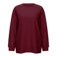thumbnail image 2 of Women's Long Sleeve Loose Knit Ribbed Shirt Lightweight Belted Blouse Tee Shirts Women Summer Women Shirts Women Sports T Shirt Shirks for Women Womens Casual Tees Short Sleeve T Shirt for Women, 2 of 7