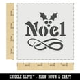 thumbnail image 2 of Christmas Noel Holly DIY Cookie Wall Craft Stencil - 4.5 Inch, 2 of 5
