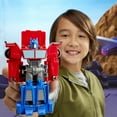 thumbnail image 4 of Transformers Toys EarthSpark 1-Step Smash Changers Optimus Prime Action Figure, 6+, 4 of 9