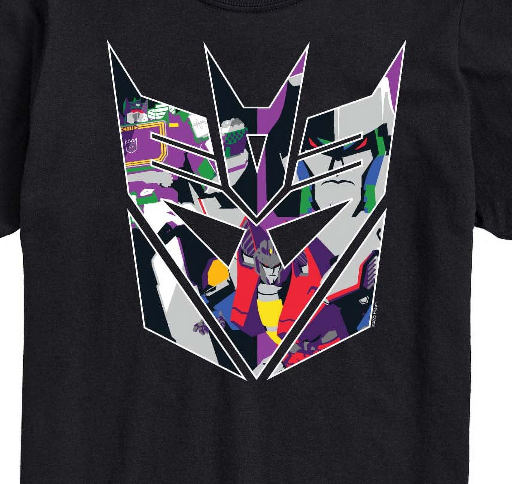 Transformers - Decepticon Crop Logo - Adult Short Sleeve Tee
