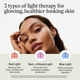 thumbnail image 6 of TheraFace Mask Glo by Therabody, Cordless Red Light Therapy Mask with Blue and Infrared LED Light, 6 of 13