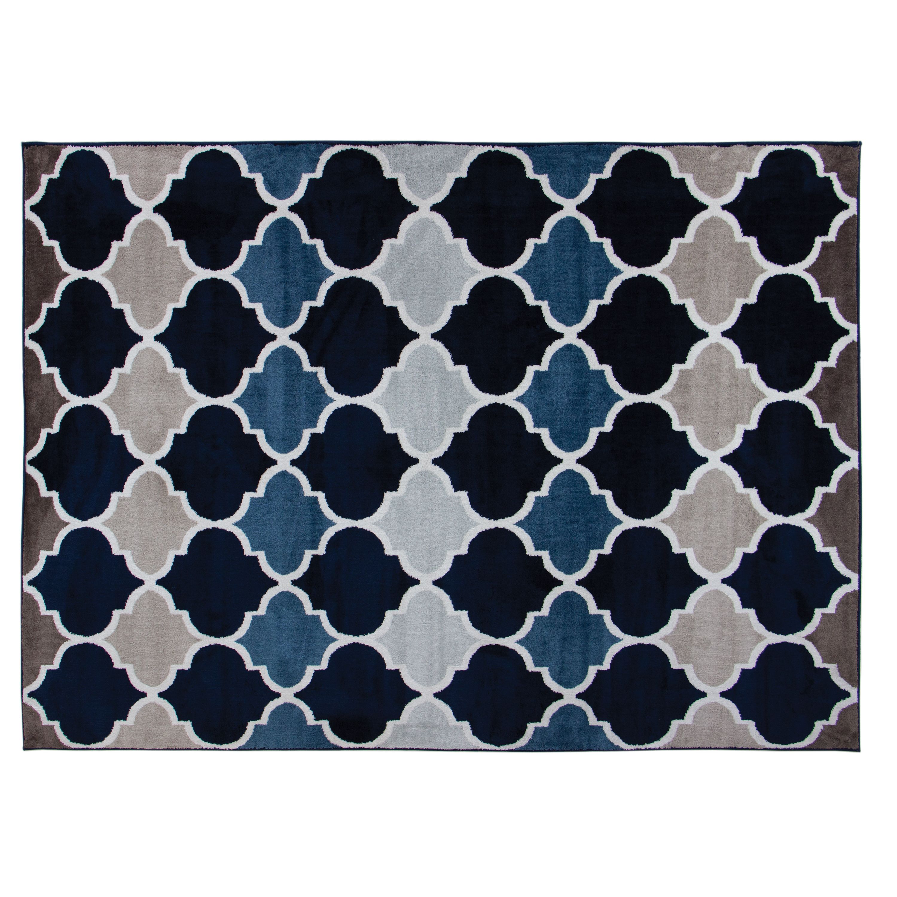 Better Homes and Gardens Quatrefoil Polyester Rug
