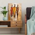 thumbnail image 5 of Cowboy Horse Riding Abstract Art Painting， Canvas Print， Wall Art， Home Decor， Suitable for Living Room， Bedroom， Office， Hotel， Restaurant., 5 of 8