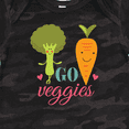 thumbnail image 4 of Inktastic Vegan Go Veggies Vegetarian Boys or Girls Baby Bodysuit, 4 of 5