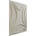 thumbnail image 2 of Ekena Millwork 19 5/8"W x 19 5/8"H Savannah EnduraWall Decorative 3D Wall Panel, UltraCover Satin Blossom White (Covers 2.67 Sq. Ft.), 2 of 6