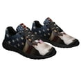 thumbnail image 6 of Saint Bernard American flag Shoes Sneakers Black Size 10, 6 of 7