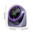 thumbnail image 2 of Ventilador de escritorio pequeño USB USB Montaje de pared impermeable recargable para la oficina en casa Gray, 2 of 6