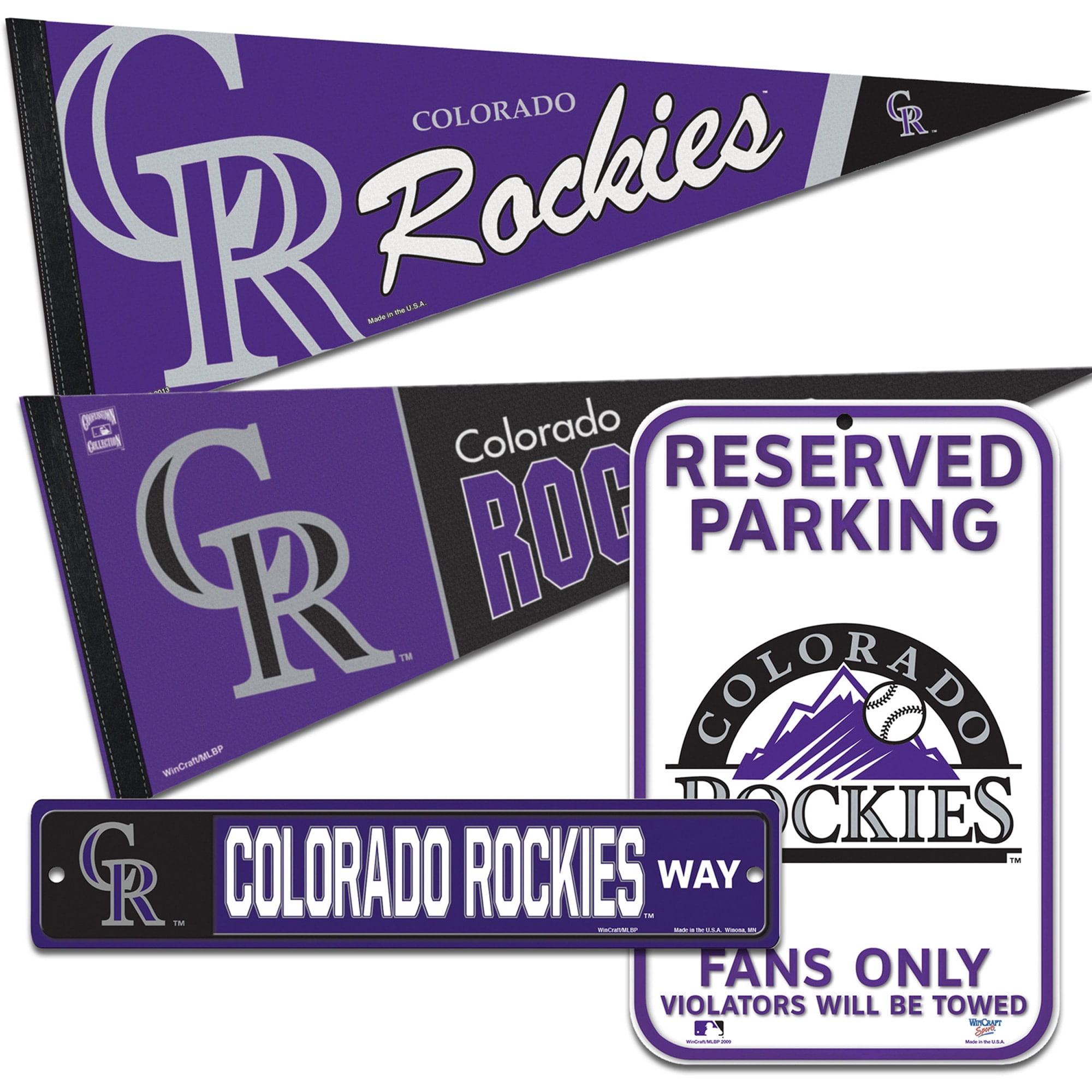 Colorado Rockies WinCraft Fan Cave Set - Walmart.com
