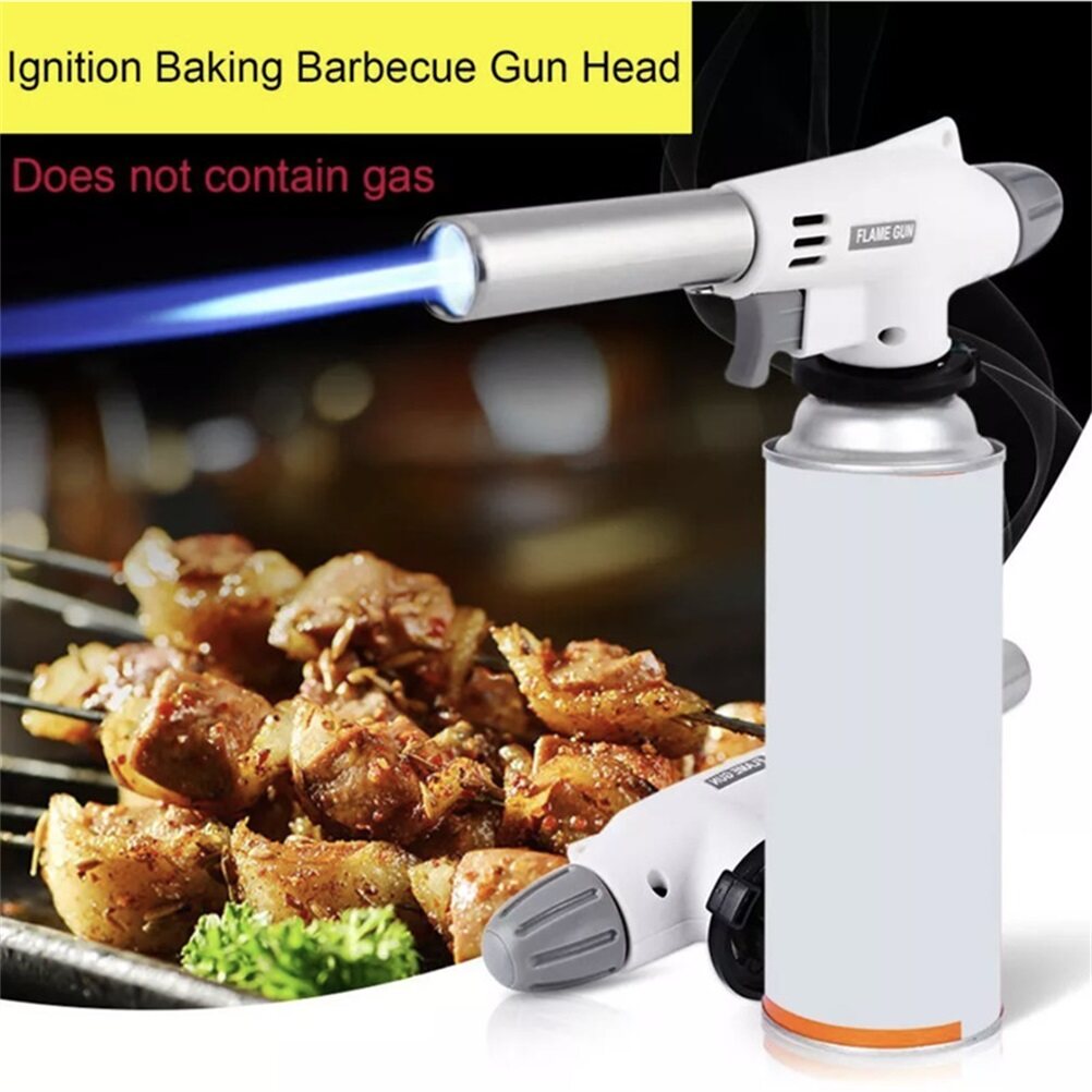 Torche à Butane Culinaire Professionnelle - Chalumeau De Cuisine Réglable, Allumage électronique, Pour Brûlées, Crèmes, Soudure Légère