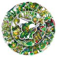 thumbnail image 5 of Nuevas 50 piezas de pegatinas de anime de las Tortugas Ninja TMNT, calcomanías estéticas lindas de dibujos animados Kawaii, calcomanías decorativas para computadora portátil, motocicleta, equipaje, co, 5 of 5