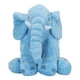 thumbnail image 4 of Niños Suave y Divertido Elefante de Peluche de Juguete Throw Pillow Hogar Dormitorio Lindo Animal de Peluche Decoración de Juguete Azul, 4 of 5