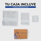 thumbnail image 5 of Juego de Toallas de Baño de Algodon Suaves Absorbentes y Resistentes Set de 3 Piezas Blanco Gaon, 5 of 5