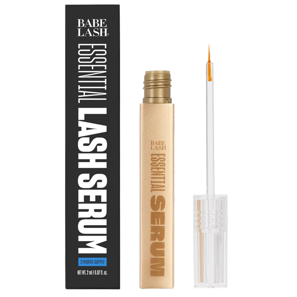 Sérum para pestañas Babe Lash Essential, suministro para 3 meses, 2 ml