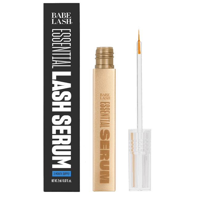 Sérum para pestañas Babe Lash Essential, suministro para 3 meses, 2 ml