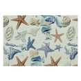 thumbnail image 2 of Shiartex 4Pcs Starfish Sea Pattern Linen Dining Table Placemats for Birthday Parties, Christmas, Restaurants, Buffets & Home Decoration 18x12in, 2 of 8