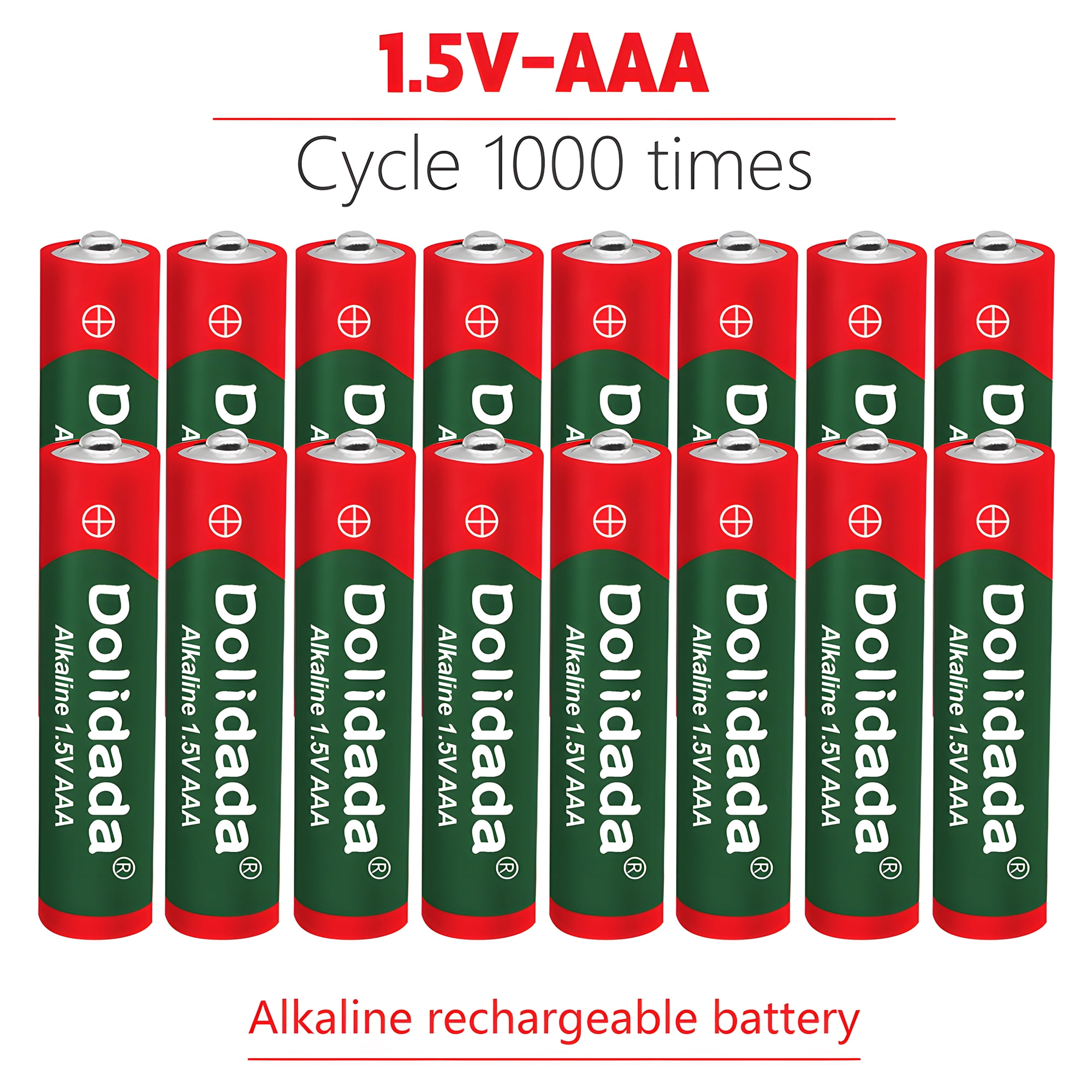 AAA Batteries -DFITO 16 Pack 1.5V Alkaline Triple A Battery