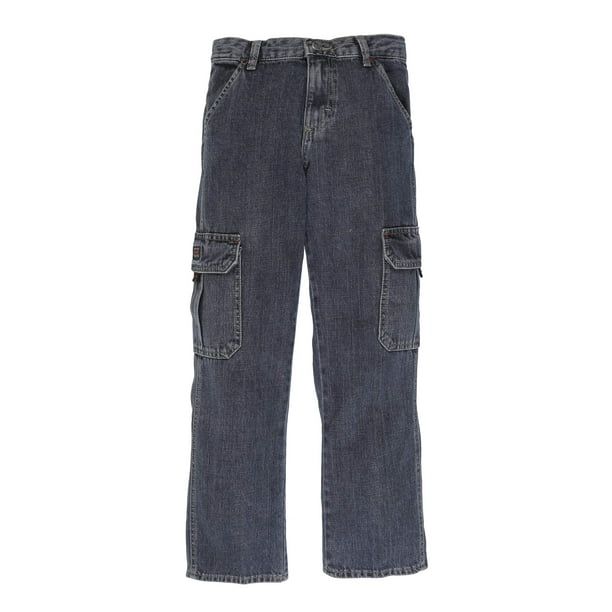 Wrangler Classic Cargo Jeans (Little Boys, Big Boys, & Husky) - Walmart.com