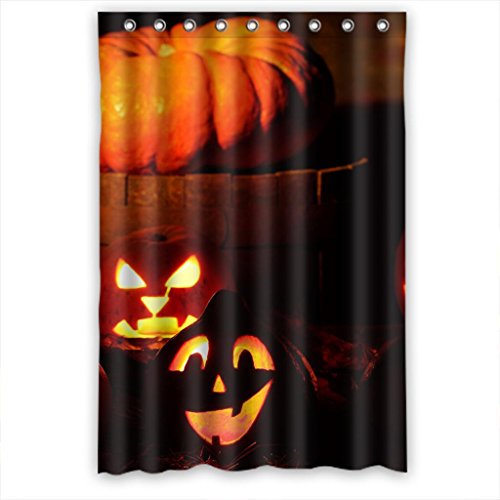 ABPHQTO Cortina de ducha de Halloween Cortina de ducha impermeable 120x180 cm