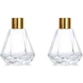 thumbnail image 2 of 2Pcs 60ml/2oz Reed Diffuser Bottles Empty Refillable Glass Diffuser Jars Aromatherapy Container Fragrance Accessories Use for DIY Replacement Reed Diffuser Sticks Home Bathroom Decor, 2 of 3