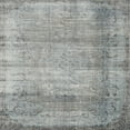 thumbnail image 1 of Ahgly Company Indoor Square Contemporary Silver Gray Abstract Area Rugs, 3' Square, 1 of 6