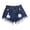 Dark Blue, variant on ZenCart Women's High Waisted Cut Off Denim Shorts Ripped Distressed Frayed Hem Jeans Shorts Summer Stretchy Hot Short Pants