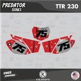 thumbnail image 3 of Kalair GFX Graphics Kit for Yamaha TT-R230 (2005-2023) Predator Series, 3 of 5