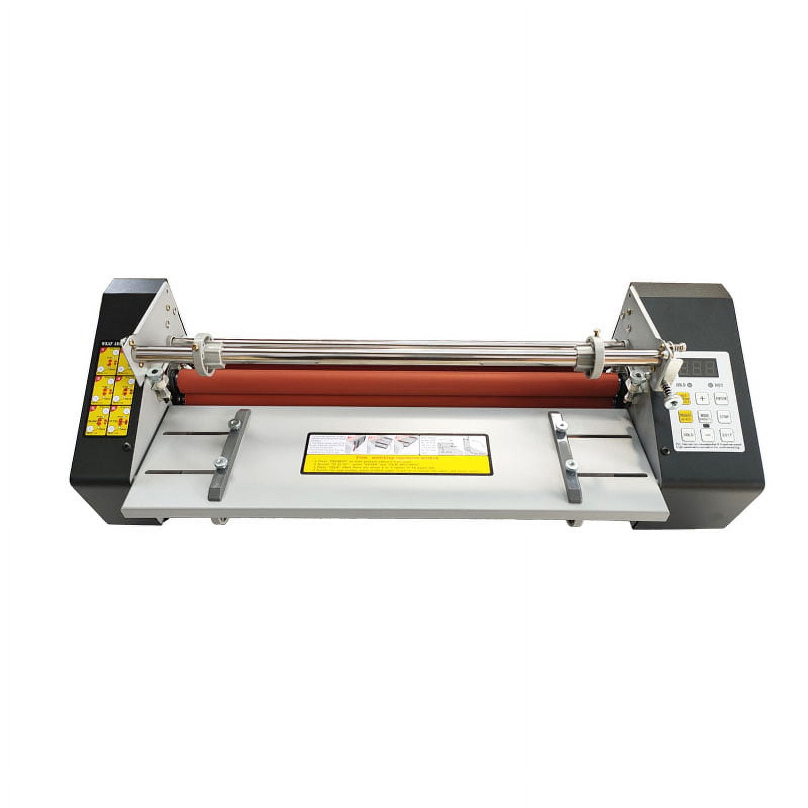 INTBUYING 17.3inch Hot Cold Roll Laminating Machine Electric A2 Digital Display Roll Lamina-tor 110V