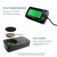 thumbnail image 3 of DJ-A01 Hour Meter LCD Display Portable Tachometer Timer Chainsaw Tachometer Digital Engine Chronograph, 3 of 5