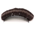 thumbnail image 2 of Wig Cushion Stable Comfortable High Temperature Fiber Insert Comb Invisible Fluffy Hair Pad for Female, 2 of 8