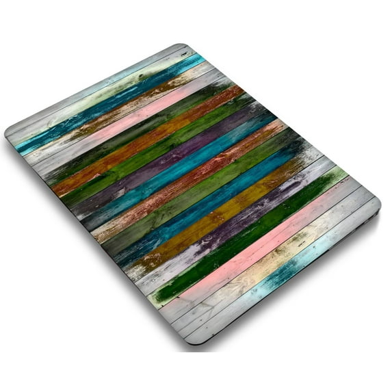 KSK KAISHEK Hard Shell Case Cover Only for Newest MacBook Air 13 inch( Retina Display & Touch ID, 2018 2019 2020 2021 2022) Model A1932&A2179&A2337 m1, USB Type-C Wood grain A 44