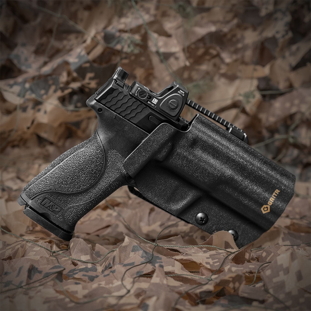 GRITR OWB Kydex Right Hand Pistol Holster Fits Smith & Wesson M&P9/M&P40