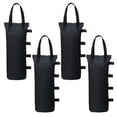 thumbnail image 1 of Bolsas de pesas para arena, pesas para piernas para tienda emergente, parasol, bolsa para pies, color negro, 4 Uds., 1 of 5