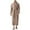Mens Robes Khaki, variant on Long Sleeve Robes for Men Women Plush Fleece Collared Bathrobes with Pockets and Belt Couples Casual Solid Thermal Warm Loungewear Bath Robe Pajamas