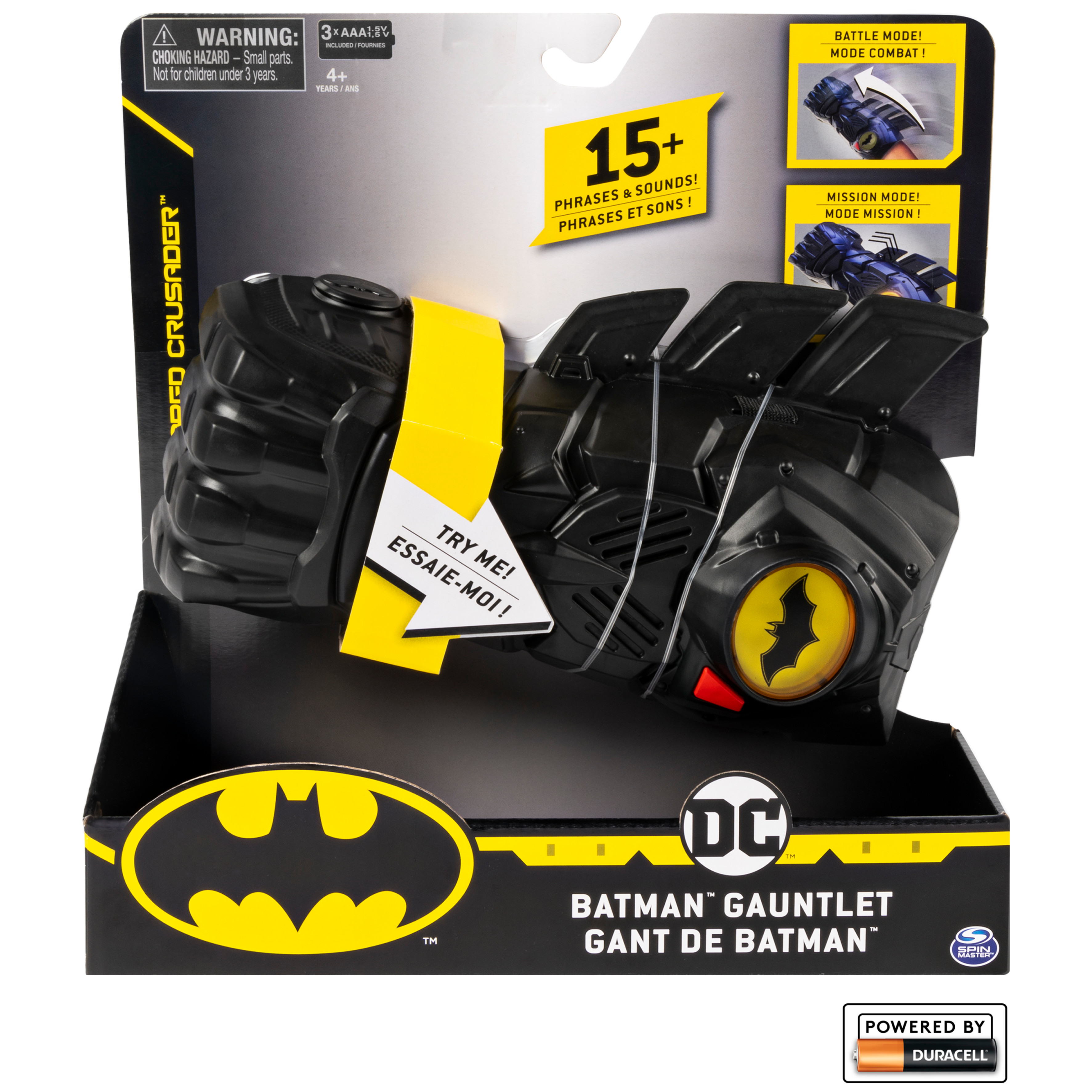 BATMAN, Interactive Gauntlet with Over 15 Phrases and Sounds, Kids Toys for Boys Aged 4 and Up - image 2 of 6