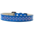 thumbnail image 4 of Dog, Puppy  Pet Ice Cream Collar, "Bright Pink Crystal Sprinkles Rimsets", 4 of 5