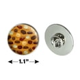 thumbnail image 4 of Gourmet Chocolate Candy Sweets Pattern Metal 1.1" Tie Tack Hat Lapel Pin Pinback, 4 of 5