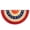 1, variant on Waterproof US Themed LED Lighted Buntings Banners Half Fan Flag For Independence Day Parties And Patriotics Event